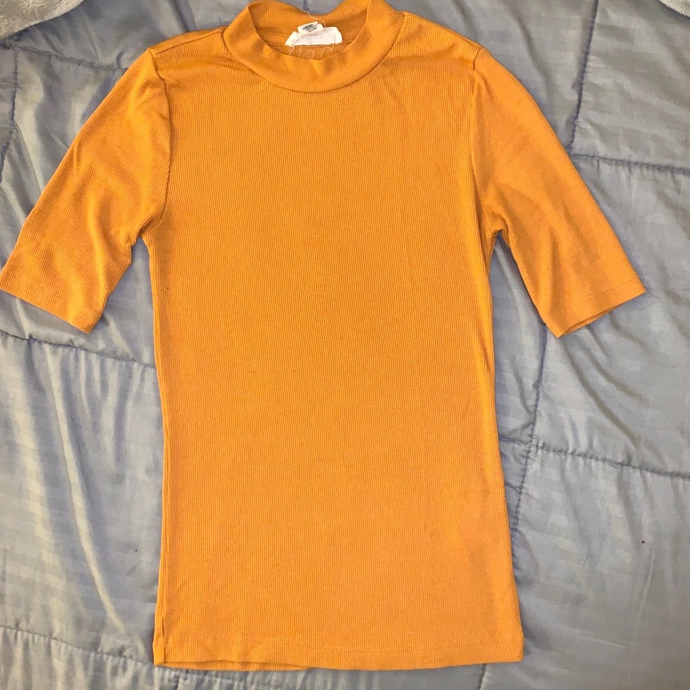 Mock neck top